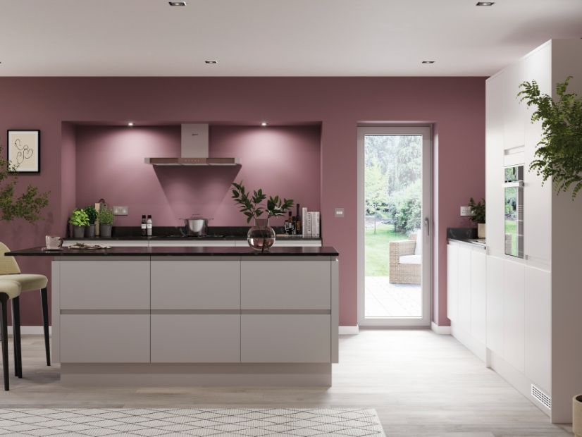 Integra Matt White Matt Grey Mist