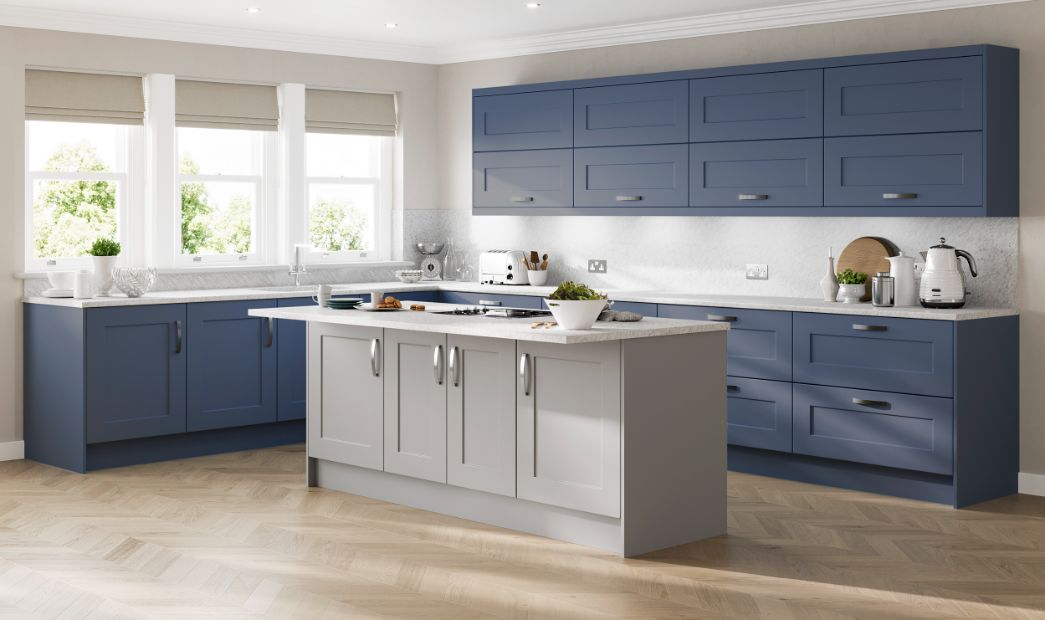 Solent Tyrolean Blue & Grey Mist