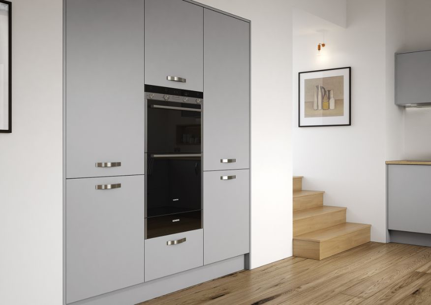 Lara Dust Grey Cupboards