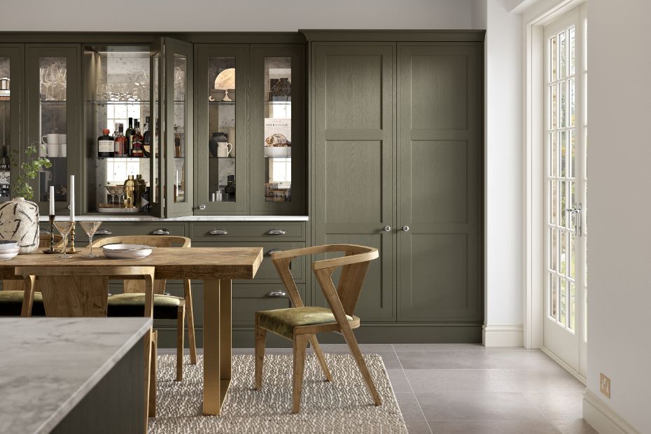 Wakeley Taupe Grey & Willow Kitchen Diner
