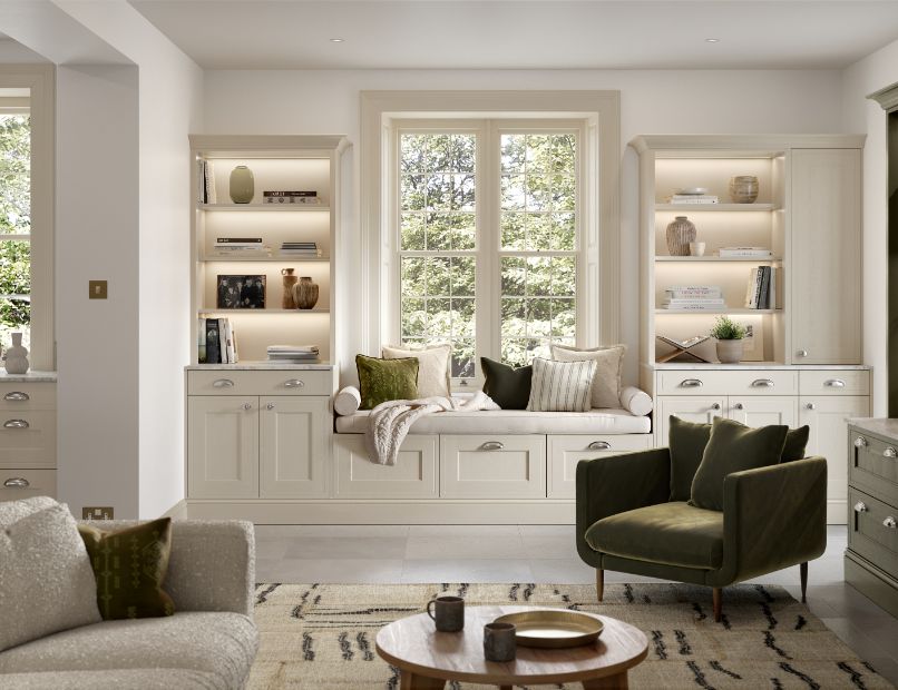 Wakeley Taupe Grey & Willow Living Room