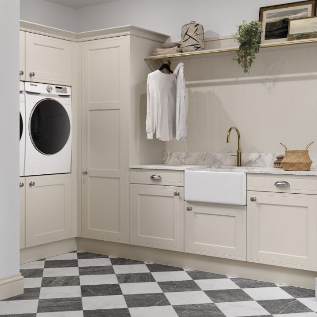 Wakeley Taupe Grey & Willow Washroom 