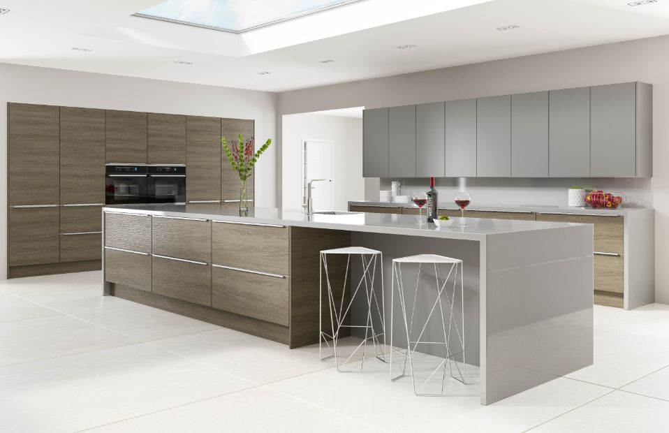 Zona Dust Grey & Brown Orleans Oak