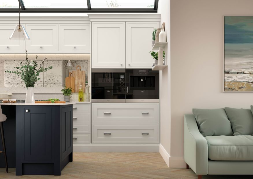 Painswick Slate Blue Light Grey