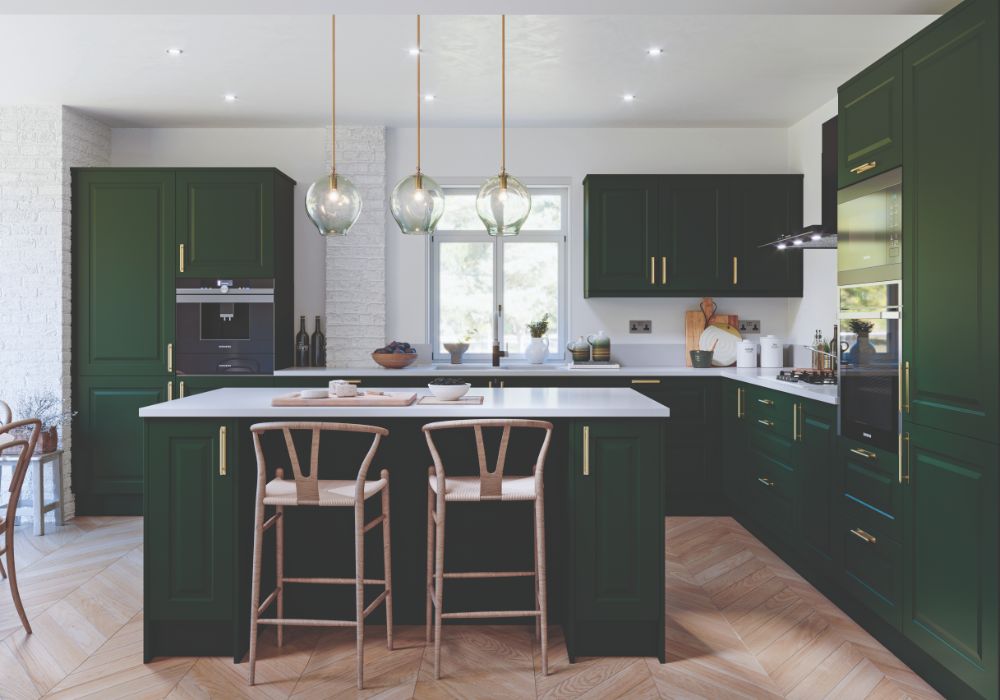 Austerhouse Shoreditch Fir Green Premium Matt